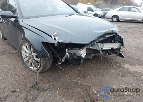 2015 Audi A6 2.0T Premium из США, поврежденный, VIN WAUGFAFC2FN012504